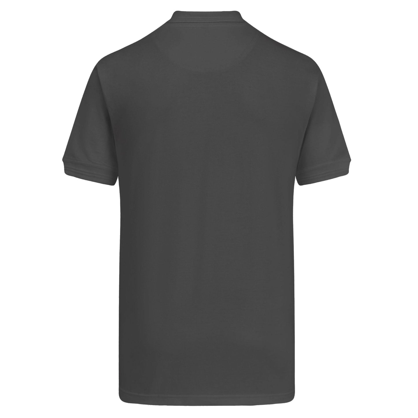 Charcoal - Side - Ultimate Adults Unisex 50-50 Pique Polo