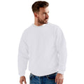 White - Back - Ultimate Adults Unisex 50-50 Sweatshirt