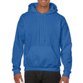 Royal - Side - Gildan Heavy Blend Adult Unisex Hooded Sweatshirt - Hoodie