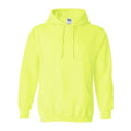 Safety Green - Front - Gildan Heavy Blend Adult Unisex Hooded Sweatshirt - Hoodie