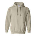 Sand - Front - Gildan Heavy Blend Adult Unisex Hooded Sweatshirt - Hoodie