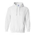 White - Front - Gildan Heavy Blend Adult Unisex Hooded Sweatshirt - Hoodie