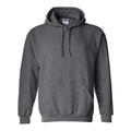 Dark Heather - Front - Gildan Heavy Blend Adult Unisex Hooded Sweatshirt - Hoodie