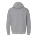 Graphite Heather - Back - Gildan Heavy Blend Adult Unisex Hooded Sweatshirt - Hoodie