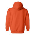 Orange - Back - Gildan Heavy Blend Adult Unisex Hooded Sweatshirt - Hoodie