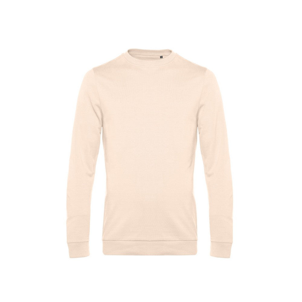 Pale Pink - Front - B&C Mens Set-in Sweatshirt