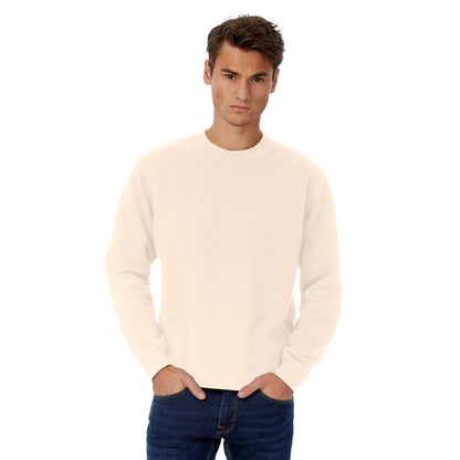 Pale Pink - Back - B&C Mens Set-in Sweatshirt