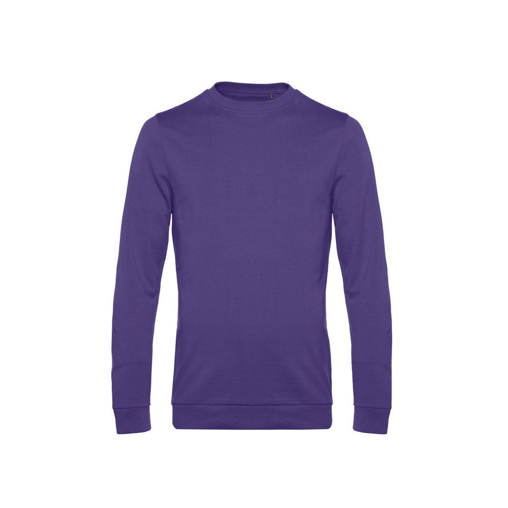 Radiant Purple - Front - B&C Mens Set-in Sweatshirt