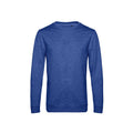 Heather Royal Blue - Front - B&C Mens Set In Sweatshirt