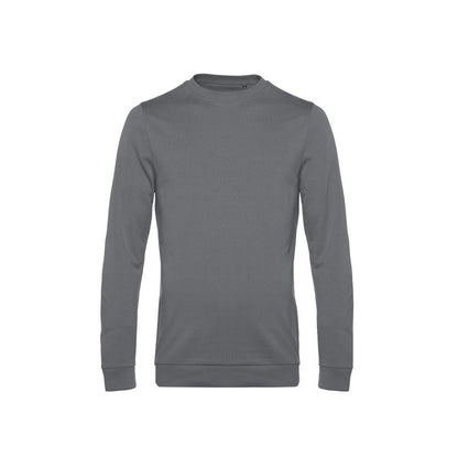 Elephant Grey - Front - B&C Mens Set-in Sweatshirt