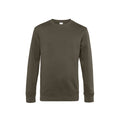 Khaki - Front - B&C Mens King Crew Neck Sweater