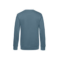 Nordic Blue - Back - B&C Mens King Crew Neck Sweater