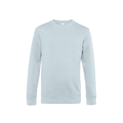 Pure Sky - Front - B&C Mens King Crew Neck Sweater