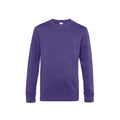 Radiant Purple - Front - B&C Mens King Crew Neck Sweater