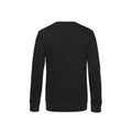 Pure Black - Back - B&C Mens King Crew Neck Sweater