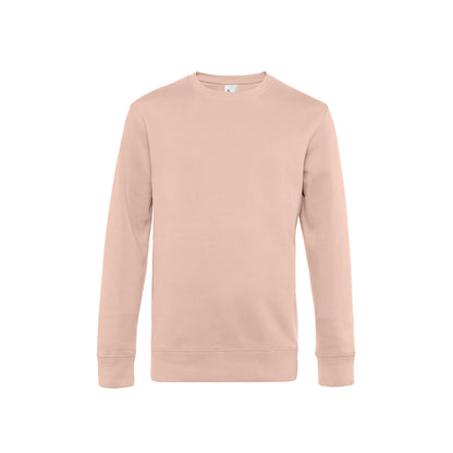 Soft Rose - Front - B&C Mens King Crew Neck Sweater