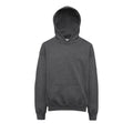 Dark Heather - Front - Gildan Heavy Blend Childrens Unisex Hooded Sweatshirt Top - Hoodie