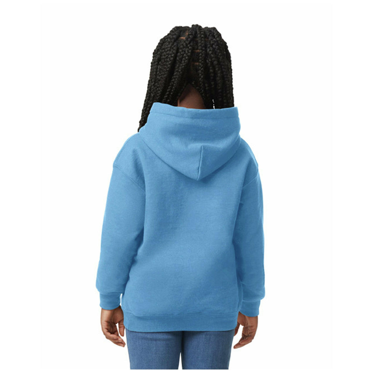 Carolina Blue - Lifestyle - Gildan Heavy Blend Childrens Unisex Hooded Sweatshirt Top - Hoodie