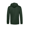 Forest Green - Back - B&C Mens Organic Hooded Sweater