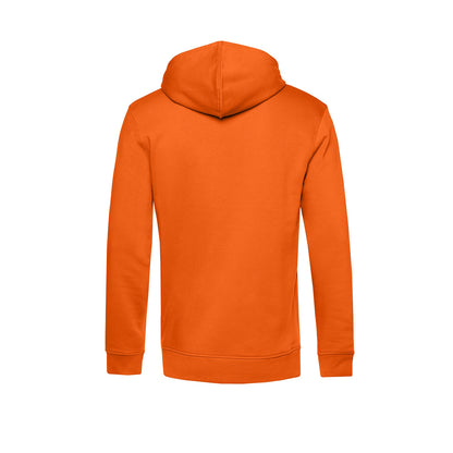 Pure Orange - Back - B&C Mens Organic Hooded Sweater