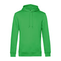 Apple Green - Front - B&C Mens Organic Hooded Sweater