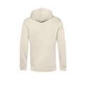 Off White - Back - B&C Mens Organic Hooded Sweater