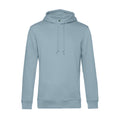 Blue Fog - Front - B&C Mens Organic Hooded Sweater