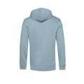 Blue Fog - Back - B&C Mens Organic Hooded Sweater
