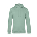 Sage - Front - B&C Mens Organic Hooded Sweater