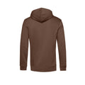 Mocha - Back - B&C Mens Organic Hooded Sweater