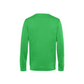 Apple Green - Side - B&C Mens Organic Crew Neck Sweat