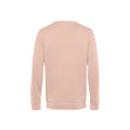 Soft Rose - Side - B&C Mens Organic Crew Neck Sweat