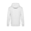 White - Back - B&C Mens King Zipped Hooded Sweat