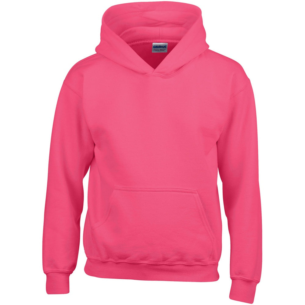 Heliconia - Front - Gildan Heavy Blend Childrens Unisex Hooded Sweatshirt Top - Hoodie
