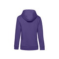 Radiant Purple - Back - B&C Womens-Ladies Queen Hoody