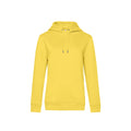 Yellow Fizz - Front - B&C Womens-Ladies Queen Hoody