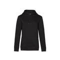 Black Pure - Back - B&C Womens-Ladies Queen Hoody