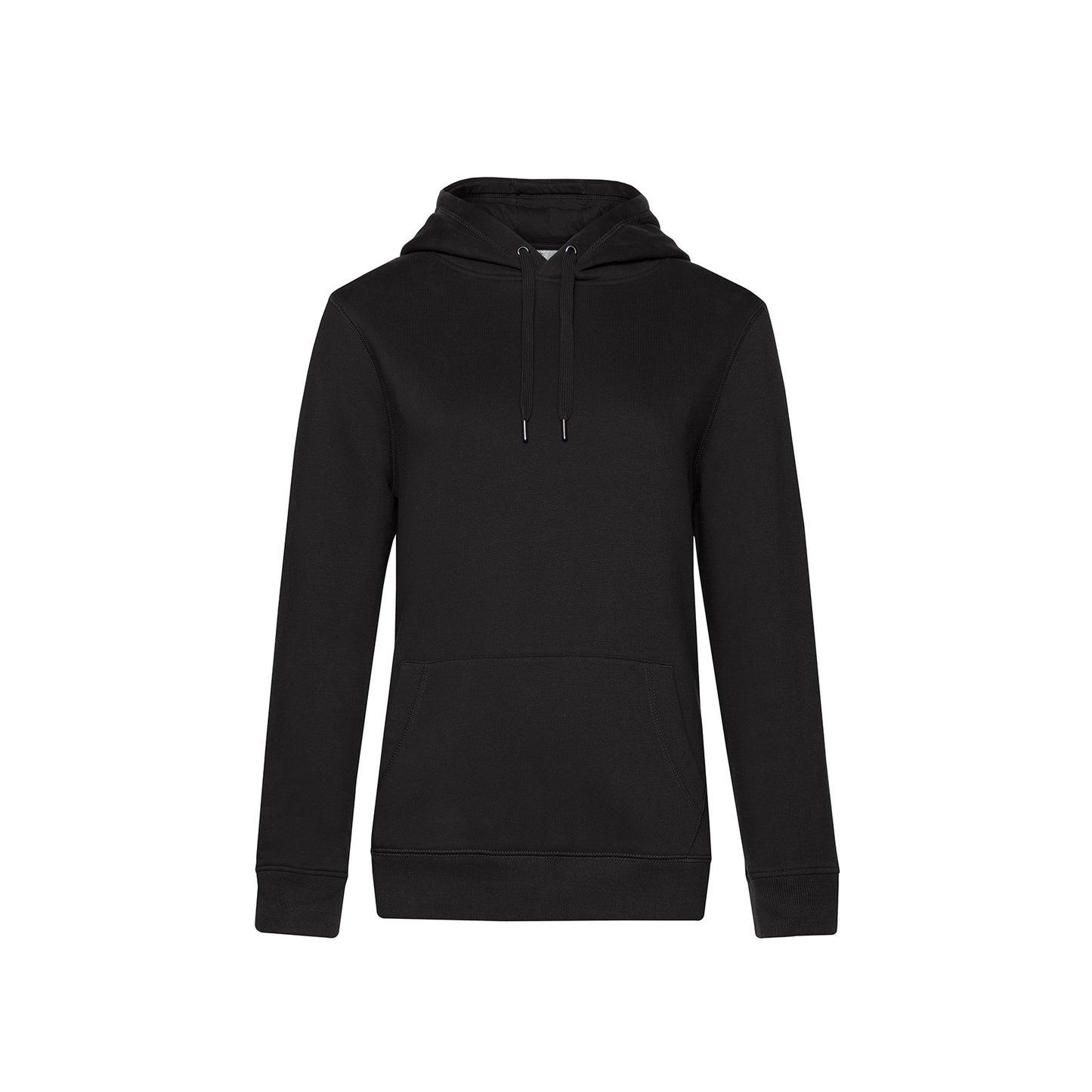 Black Pure - Back - B&C Womens-Ladies Queen Hoody