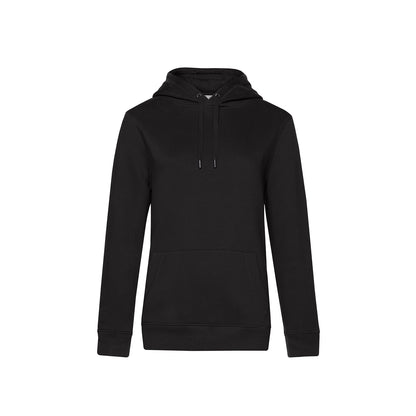 Black Pure - Back - B&C Womens-Ladies Queen Hoody