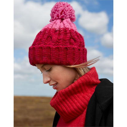 Emerald-Soft White - Front - Beechfield Unisex Adult Apres Beanie