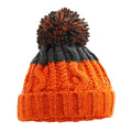 Orange-Dark Graphite - Back - Beechfield Unisex Adult Apres Beanie