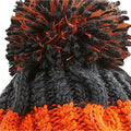 Orange-Dark Graphite - Side - Beechfield Unisex Adult Apres Beanie