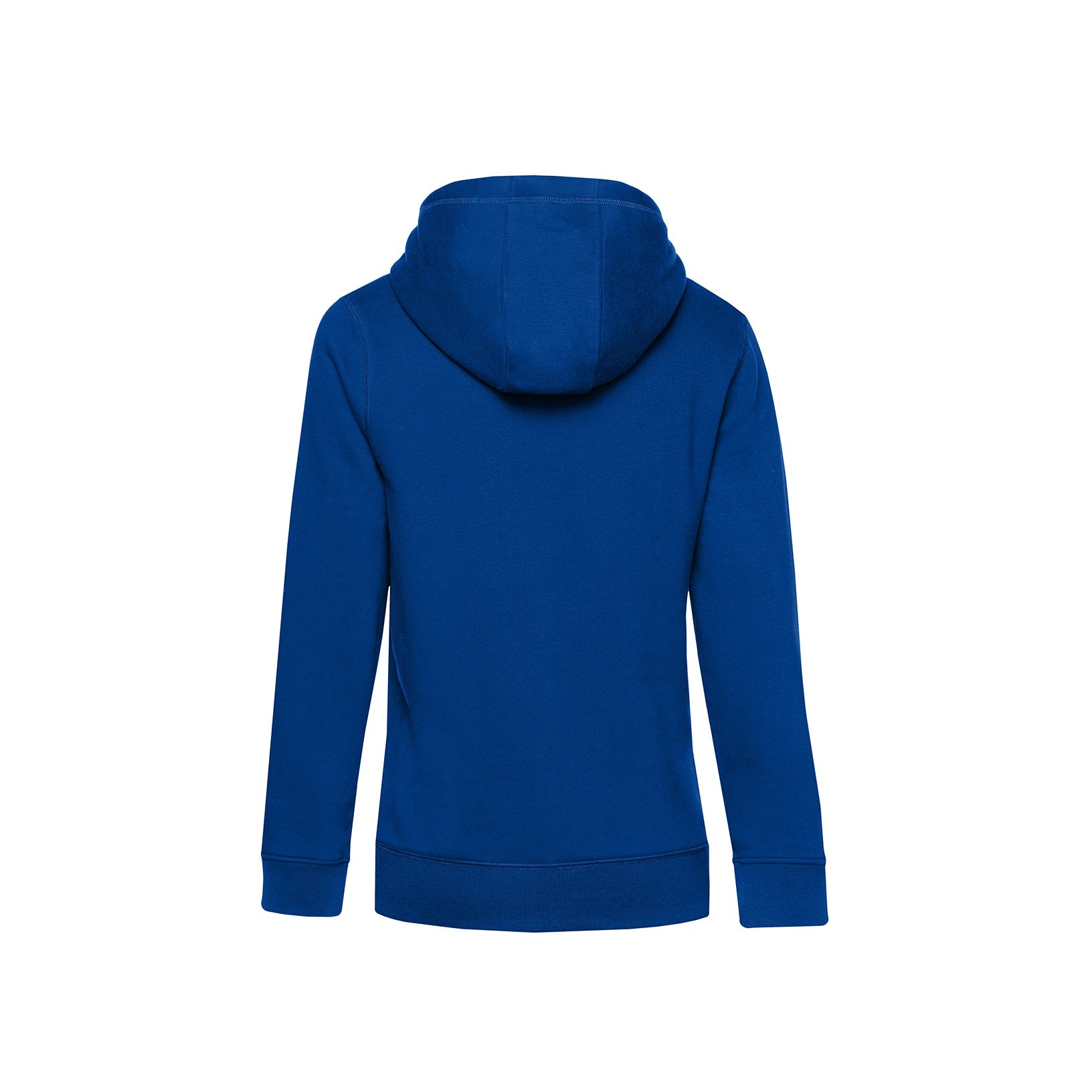 Royal Blue - Back - B&C Womens-Ladies Queen Hoodie