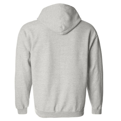 White - Pack Shot - Gildan Heavy Blend Unisex Adult Full Zip Hooded Sweatshirt Top