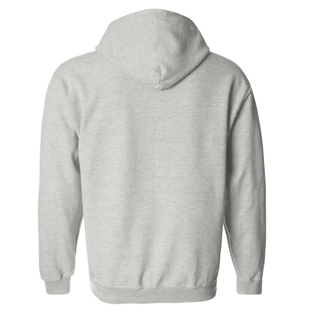 Ash - Back - Gildan Heavy Blend Unisex Adult Full Zip Hooded Sweatshirt Top