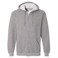 Graphite Heather - Front - Gildan Heavy Blend Unisex Adult Full Zip Hooded Sweatshirt Top