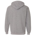 Graphite Heather - Back - Gildan Heavy Blend Unisex Adult Full Zip Hooded Sweatshirt Top