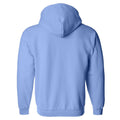 Carolina Blue - Back - Gildan Heavy Blend Unisex Adult Full Zip Hooded Sweatshirt Top