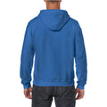 Royal - Pack Shot - Gildan Heavy Blend Unisex Adult Full Zip Hooded Sweatshirt Top