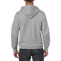 Sport Grey - Pack Shot - Gildan Heavy Blend Unisex Adult Full Zip Hooded Sweatshirt Top